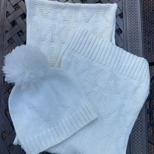 MIchael Kors Hat and Scarf Set